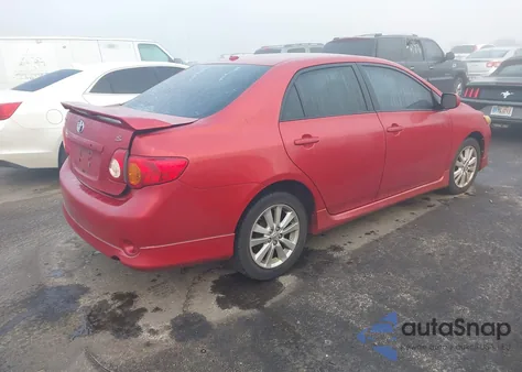 2009 Toyota Corolla S from USA, damaged, VIN 1NXBU40E19Z087165